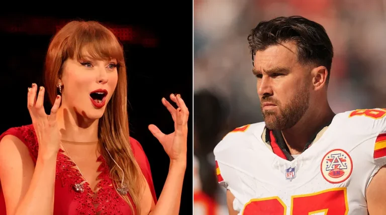 Taylor Swift and Travis Kelce